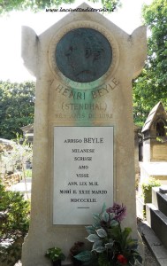 Tomba di Stendhal nel cimitero di Montmartre, Parigi