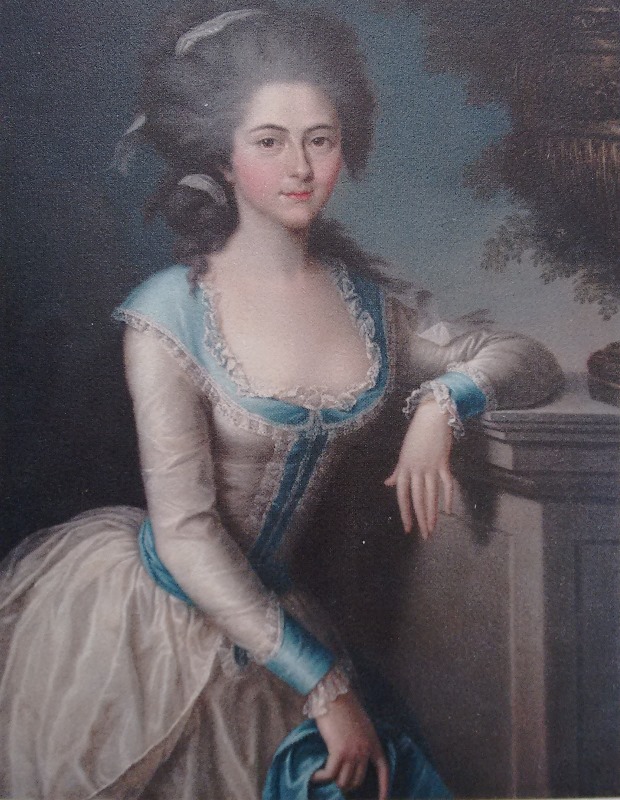 Ludwig Guttenbrunn, Ritratto di Joséphine, 1786, Castello di Racconigi